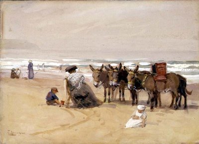 A Quiet Afternoon (akvarell) av John Atkinson