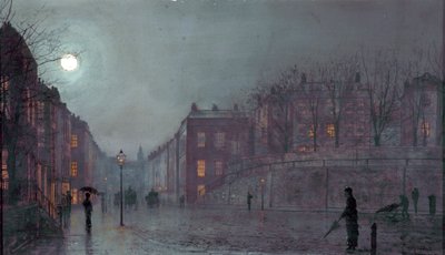 A View of Hampstead, London, 1882 av John Atkinson Grimshaw