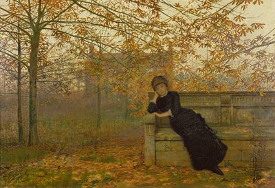 Höstens beklagar, 1882 av John Atkinson Grimshaw