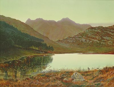 Blea tarn av John Atkinson Grimshaw