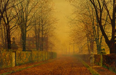 Kvällsglöd av John Atkinson Grimshaw