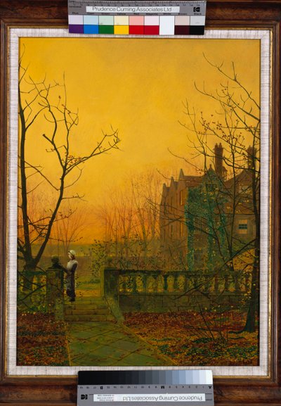 Knostrop Hall, Leeds av John Atkinson Grimshaw