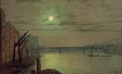 Southwark Bridge, 1882 av John Atkinson Grimshaw