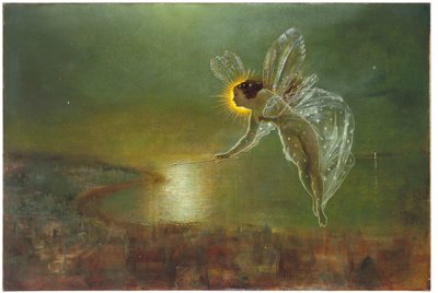Nattens ande, 1879 av John Atkinson Grimshaw