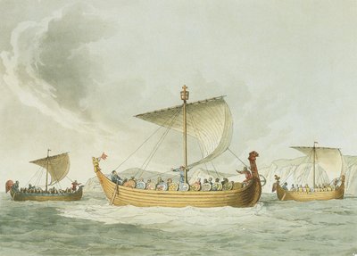 William Erövrarens skepp av John Augustus (after) Atkinson