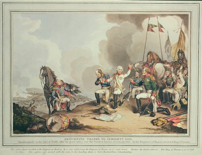Återvänder tack vare den allsmäktige Gud, 1814 av John Augustus Atkinson