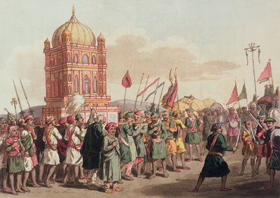 Processionen av Taziya, från 