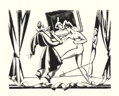 Illustration för Don Juan av Lord Byron (litho) av John Austen