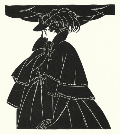 Illustration för Madame Bovary av Gustave Flaubert (litho) av John Austen