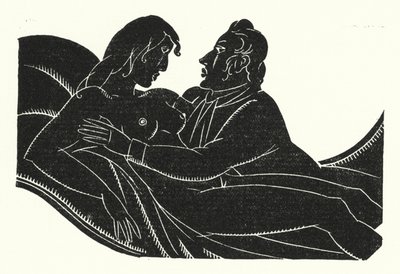 Illustration för Madame Bovary av Gustave Flaubert (litho) av John Austen