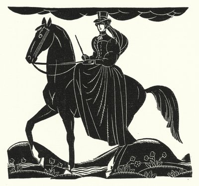 Illustration för Madame Bovary av Gustave Flaubert (litho) av John Austen