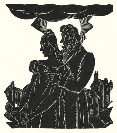 Illustration för Madame Bovary av Gustave Flaubert (litho) av John Austen