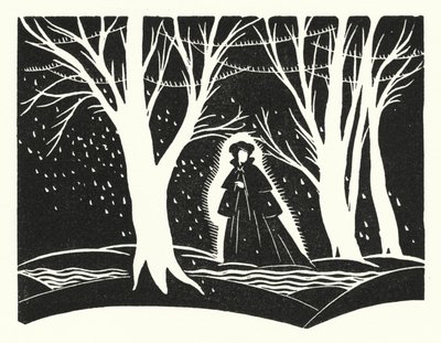 Illustration för Madame Bovary av Gustave Flaubert (litho) av John Austen