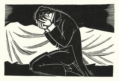 Illustration för Madame Bovary av Gustave Flaubert (litho) av John Austen