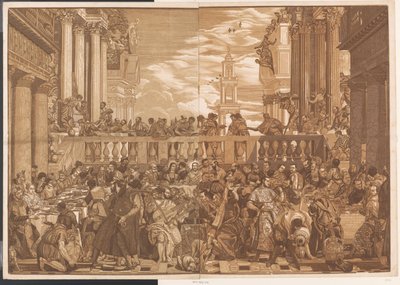 Bröllop i Cana Konstverk av venetianska mästare (serietitel) Opera selectiora (serietitel) av John Baptist Jackson