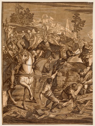 Korsfästelsen, 1741. av John Baptist Jackson