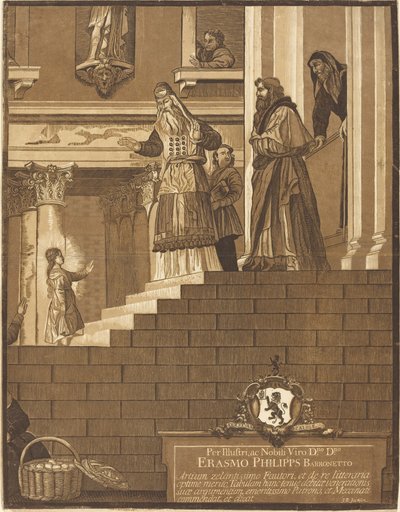 Presentation av jungfrun i templet av John Baptist Jackson