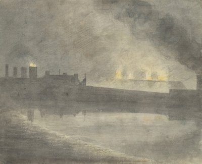 Gjuteri hos Canon, 1792. av John Baptist Malchair