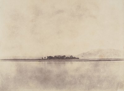 Nilen framför Theban Hills, 1853-54. av John Beasley Greene
