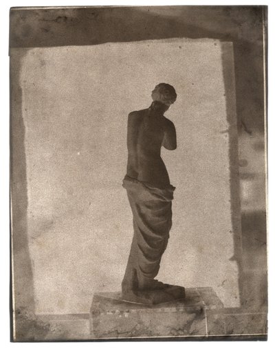 Utan titel [Stilleben med en statyett av Venus de Milo], 1852-53. av John Beasley Greene