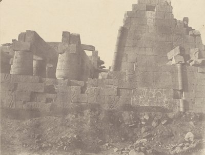 Karnac, Hypostyle Hall, North Wall, Exteriör Face, N ° 1 bis av John Beasly Greene