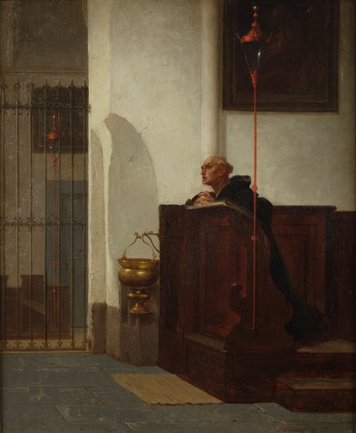 Gamla kyrkan, Düsseldorf, 1873 av John Beaufain Irving