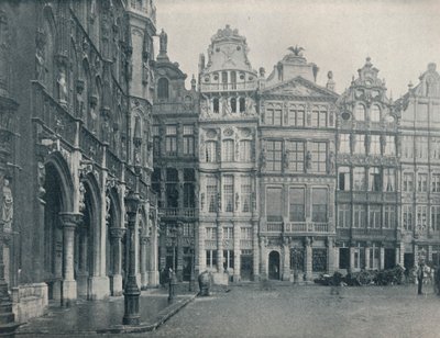 Ett hörn av Grand Place, Bryssel, Belgien, c1900 1914-1915 av John Benjamin Stone