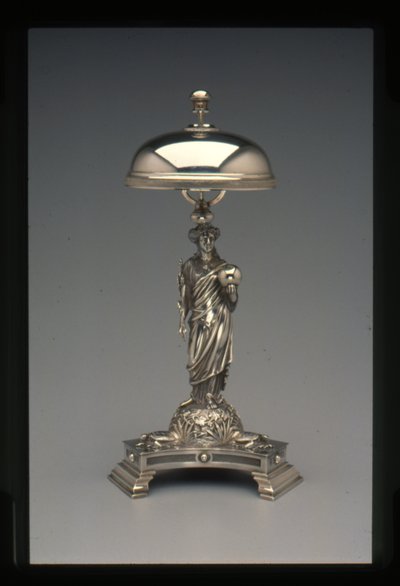 Middagsklocka, ca 1860-70 (silver) av John Bogert
