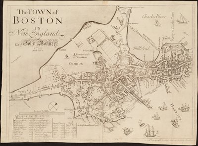 Staden Boston i New England av John Bonner