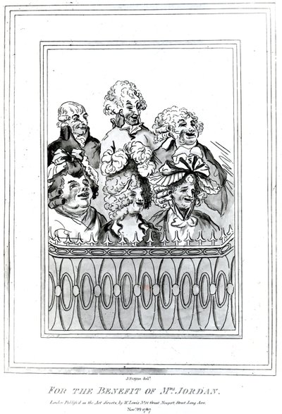 Till förmån för fru Jordan, 1787 (gravyr) av John Boyne