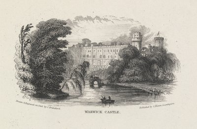 Warwick slott av John Brandard