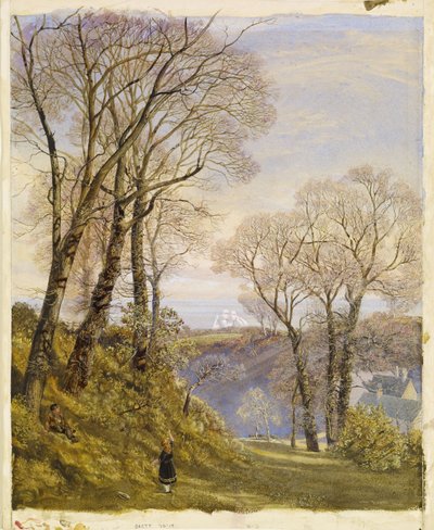 Februari på Isle of Wight av John Brett