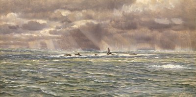 Långskepp, 1872 av John Brett