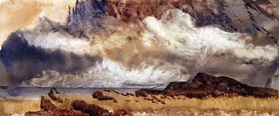 Mist Rising in the Highlands av John Brett