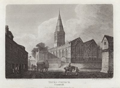 Truro kyrka, Cornwall av John Britton