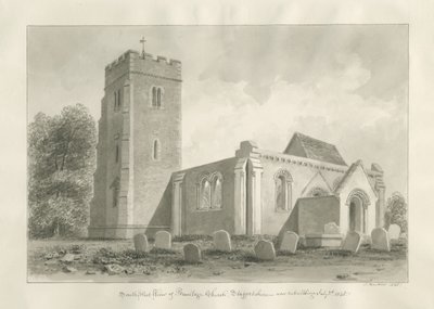 Armitage Church: sepiateckning av John Buckler