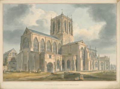 Dorset - Sherborne Church, 1802 av John Buckler