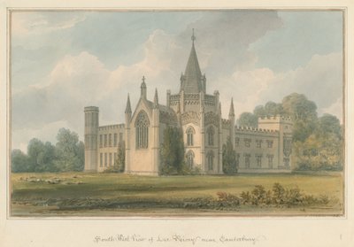 Kent - Canterbury - Lee Priory, 1826 av John Buckler