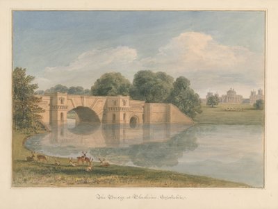 Oxfordshire - Blenheim [Palace] - Bro av John Buckler