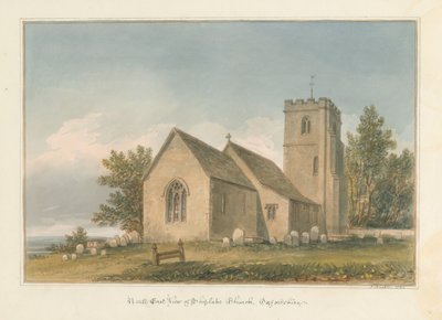 Oxfordshire - Shiplake Church, 1830 av John Buckler