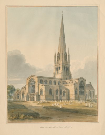 Oxfordshire - Witney Church av John Buckler