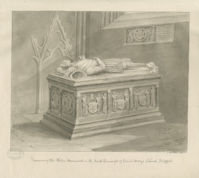 Stafford - Aston Monument i St. Mary
