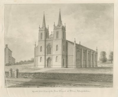 Stenkyrka [Ny]: sepiateckning av John Buckler