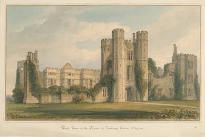 Sussex - Cowdray House, 1825 av John Buckler
