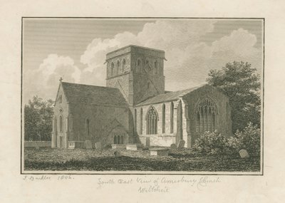 Wiltshire - Amesbury Church: gravyr, 1806 av John Buckler