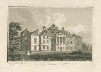 Wiltshire - Amesbury House: gravyr av John Buckler