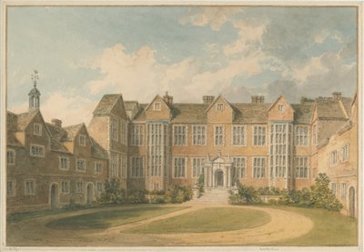 Yorkshire - York - Heslington House Interior, 1818 av John Buckler