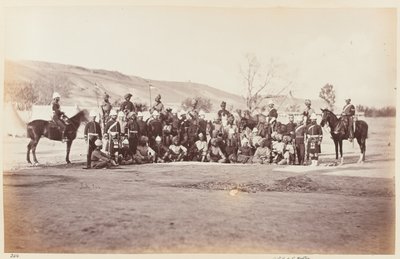 ?Assisterande generaladjutant med prost-marskalk och stab?, 1879 ca. av John Burke