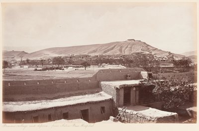 Byn Bemaru och försvar från det infödda bassjukhuset, 1879 av John Burke