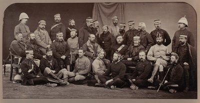 Högkvarterspersonal, Kabul av John Burke